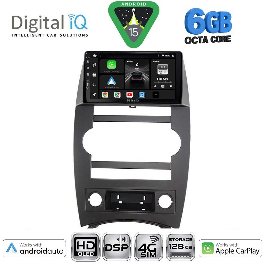 Φωτογραφία προϊόντος: DIGITAL IQ BXF 17274_CPAA (9inc) MULTIMEDIA TABLET for JEEP COMMANDER mod. 2007-2009