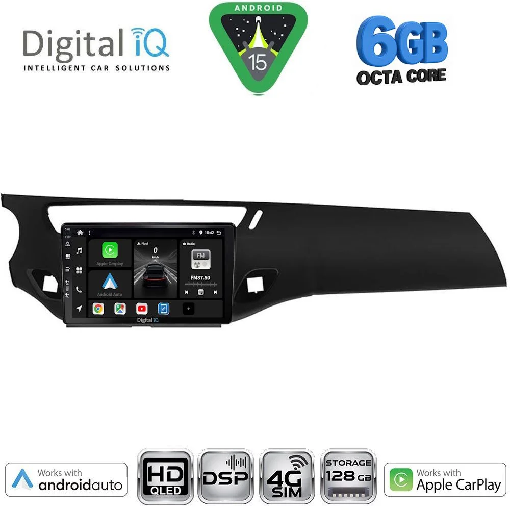 Φωτογραφία προϊόντος: DIGITAL IQ BXF 17092BL_CPAA (9inc) MULTIMEDIA TABLET for CITROEN C3 - DS3 mod. 2009-2016 (BLACK)