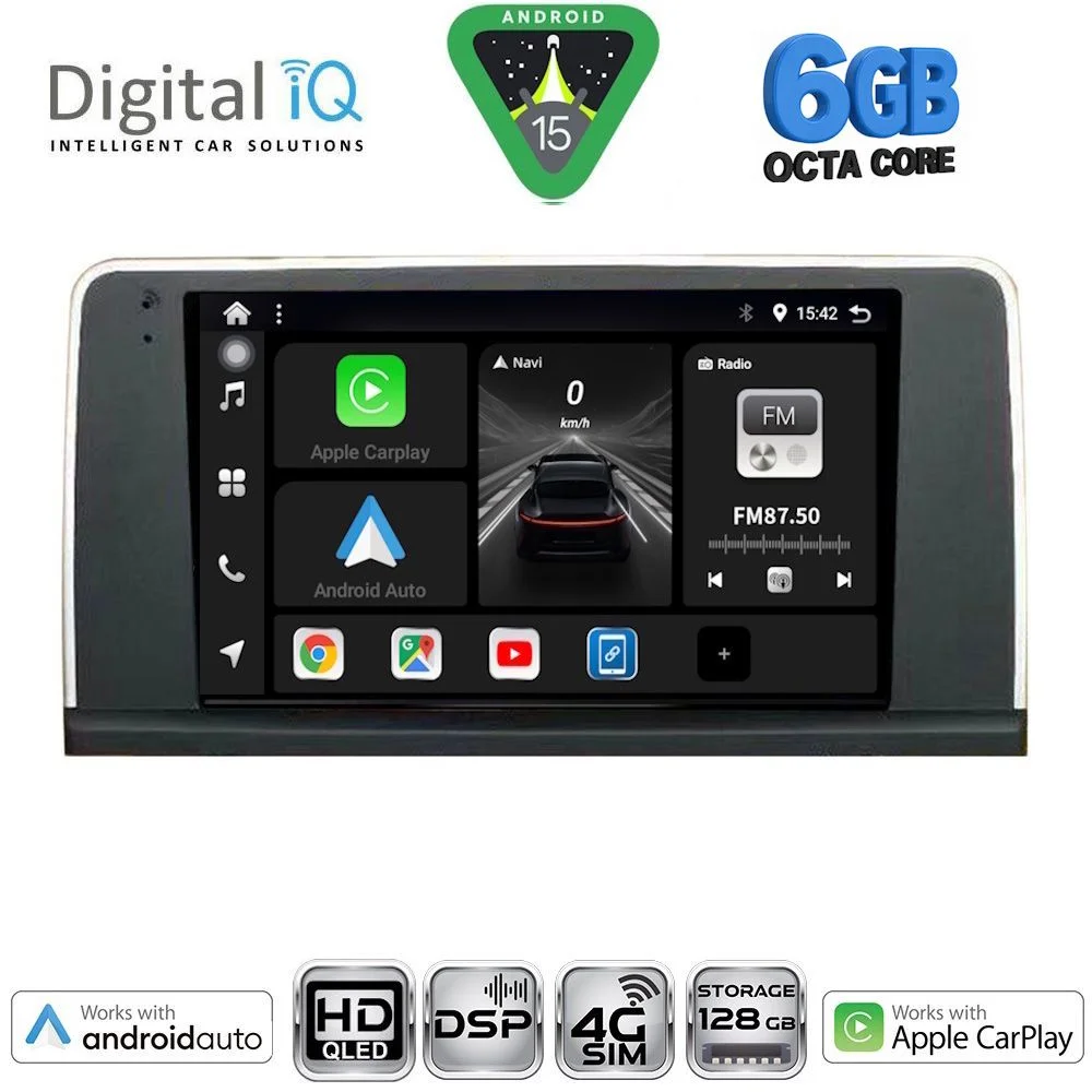 Φωτογραφία προϊόντος: DIGITAL IQ BXF 17061_CPAA (9inc) (CIC) MULTIMEDIA TABLET for BMW X5 (E70) – X6 (E71) mod. 2009-2013