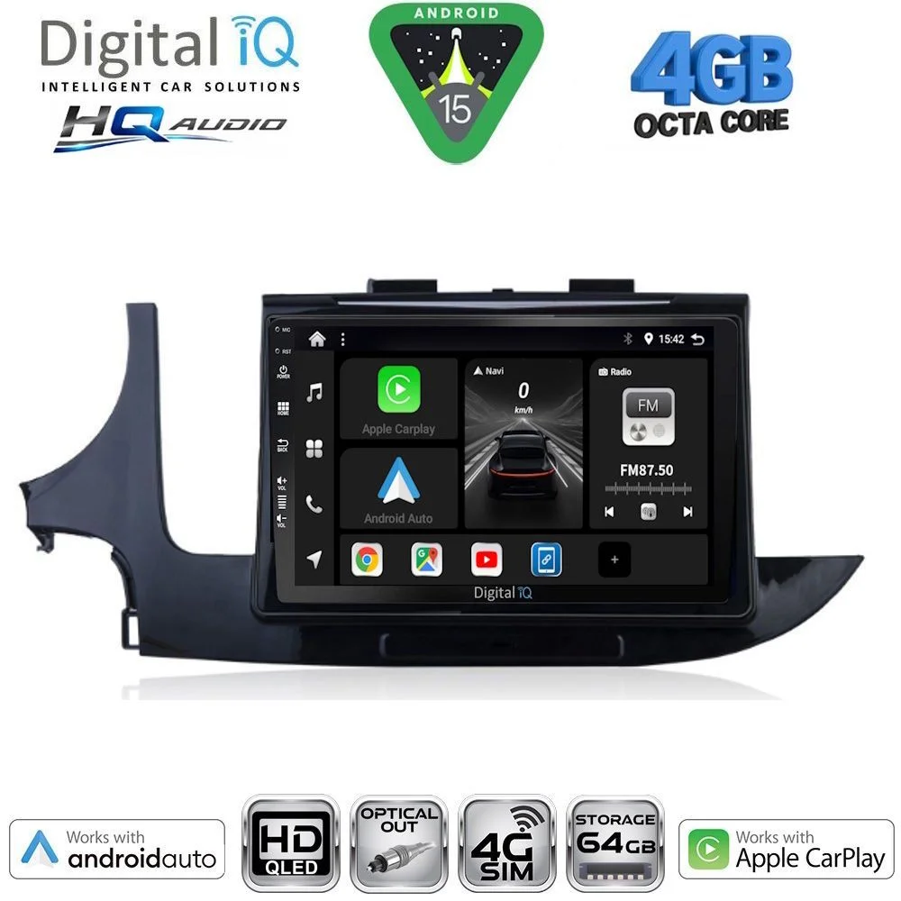 Φωτογραφία προϊόντος: DIGITAL IQ BXK 19497_CPAA (9inc) MULTIMEDIA TABLET for OPEL MOKKA mod. 2016-2021