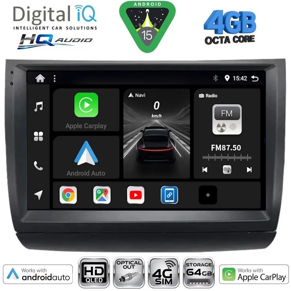 Φωτογραφία προϊόντος: DIGITAL IQ BXK 19728_CPAA (9inc) MULTIMEDIA TABLET for TOYOTA PRIUS mod. 2003-2009