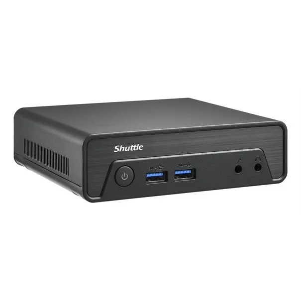 Φωτογραφία προϊόντος: Shuttle Barebone NE10N Black (N100)+++ 24/7, Dual Video, Ultra HD