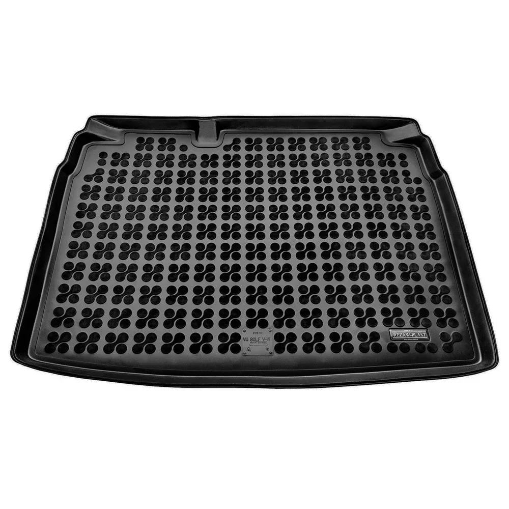 Φωτογραφία προϊόντος: VW Golf (2003-2012) Hatchback με κιτ επισκευής τροχού πατάκι πορτ μπαγκάζ λαστιχένιο μαύρο σκαφάκι Rezaw Plast - 1τμχ