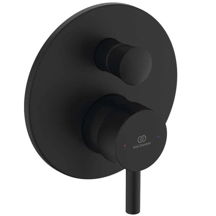 Φωτογραφία προϊόντος: Ideal Standard GA Μπαταρία εντοιχισμού 2 εξόδων Ideal Standard Ceraline BD139XG χρώμα μαύρο ματ silk black