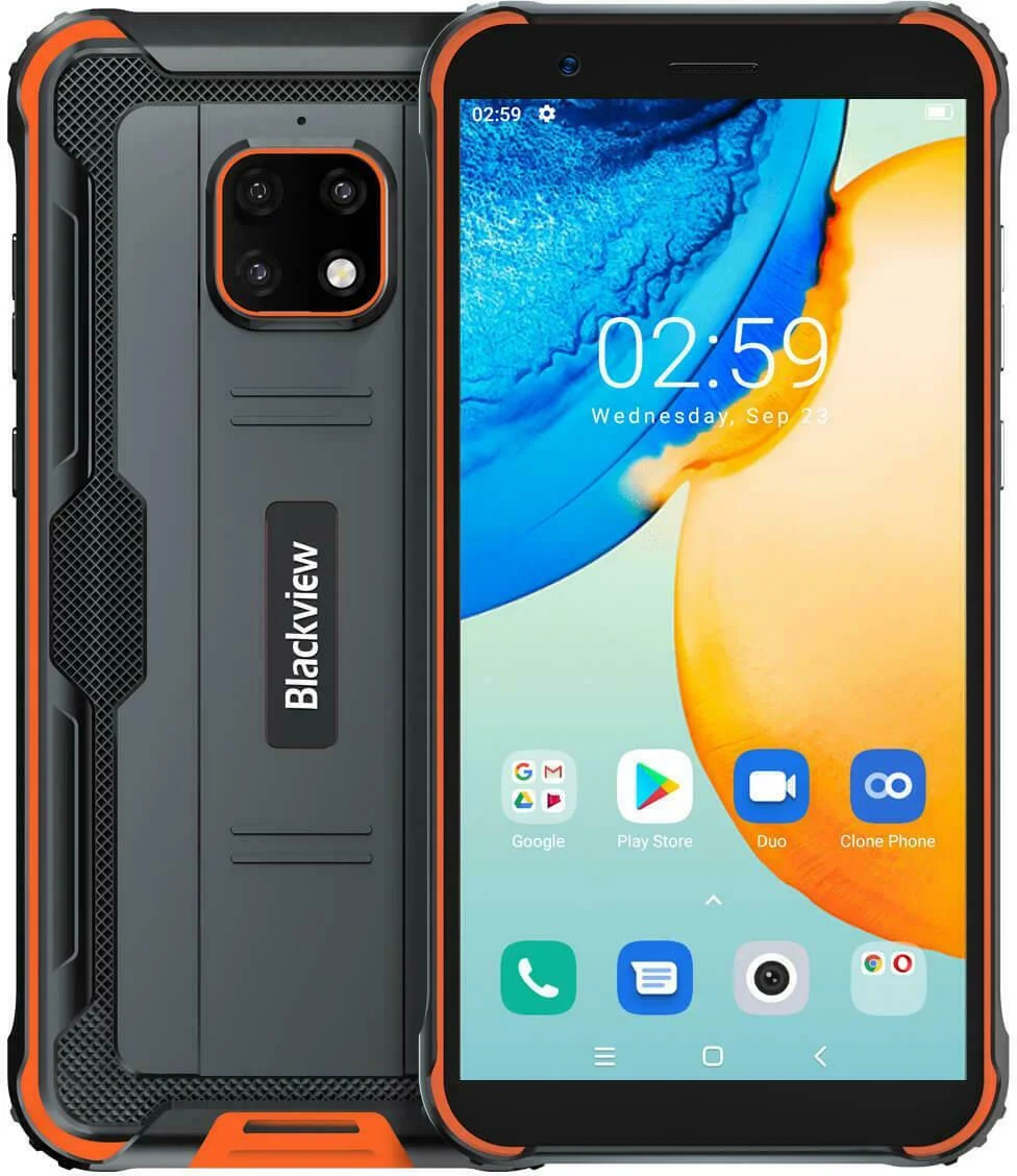 Φωτογραφία προϊόντος: SUNSHINE SS-057 TPU hydrogel Τζαμάκι Προστασίας για BlackView BV4900 Pro Dual SIM (4GB/64GB) Ανθεκτικό Smartphone Πορτοκαλί