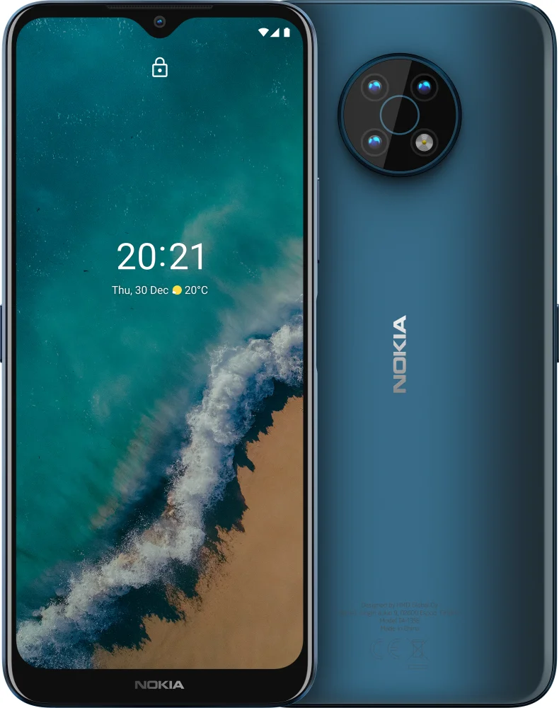 Φωτογραφία προϊόντος: SUNSHINE SS-057R Frosted Hydrogel Τζαμάκι Προστασίας για Nokia G50 5G Dual SIM (4GB/128GB) Ocean Blue
