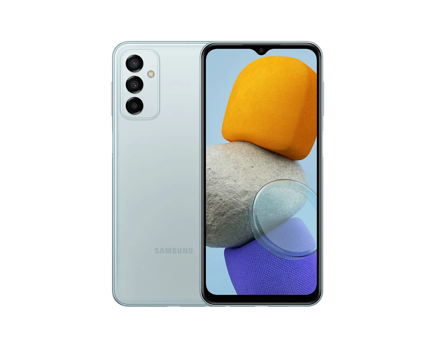 Φωτογραφία προϊόντος: SUNSHINE SS-057R Frosted Hydrogel Τζαμάκι Προστασίας για Samsung Galaxy M23 5G Dual SIM (4GB/128GB) Light Blue