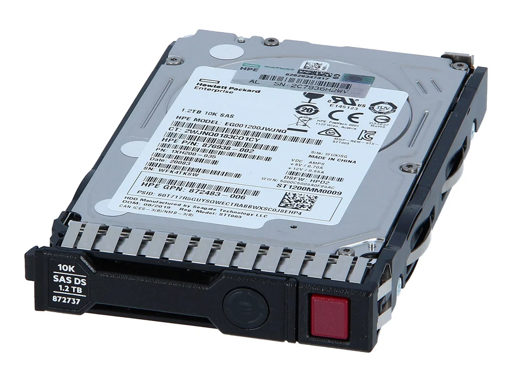 Φωτογραφία προϊόντος: HP used SAS HDD 781518-B21, 1.2TB, 12G, 10K, 2.5"
