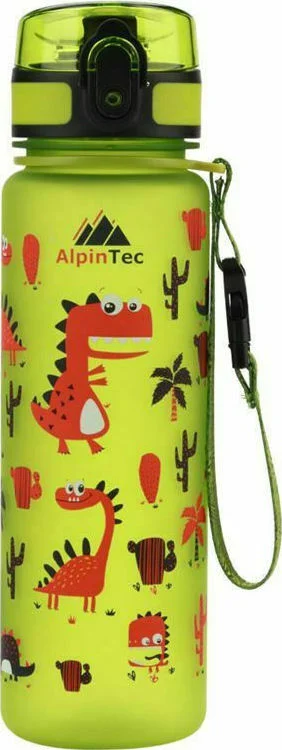 Φωτογραφία προϊόντος: ALPINTEC ΠΑΓΟΥΡΙ ALPIN TEC DINO (ΔΕΙΝΟΣΑΥΡΟΙ) ΠΡΑΣΙΝΟ BPA FREE 500ml