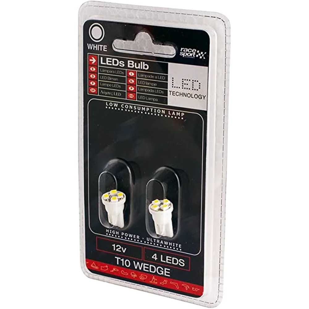 Φωτογραφία προϊόντος: SUMEX RACESPORT LED T10 12V ΛΑΜΠΕΣ 7000Κ 2τμχ