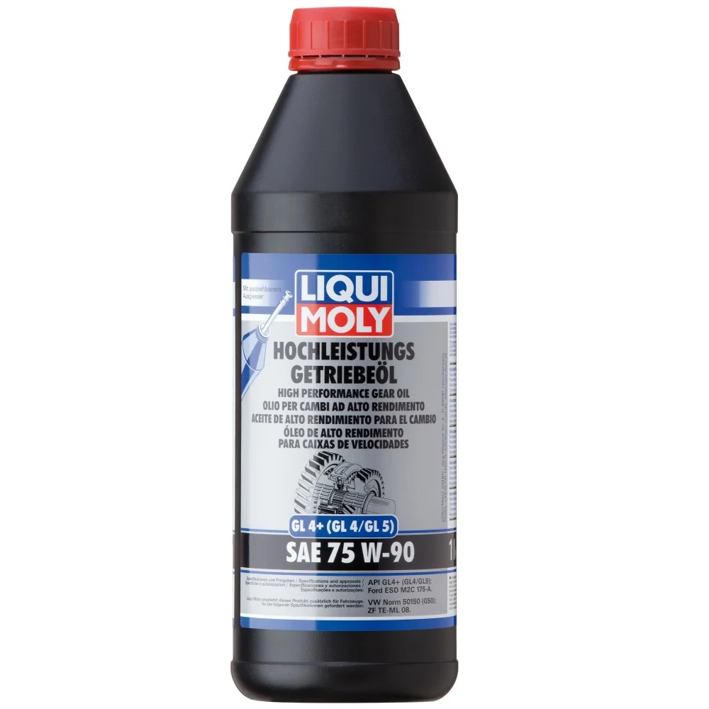 Φωτογραφία προϊόντος: Liqui Moly Βαλβολίνη High Performance Gear Oil (GL4+) GL4/GL5 75W-90 1L