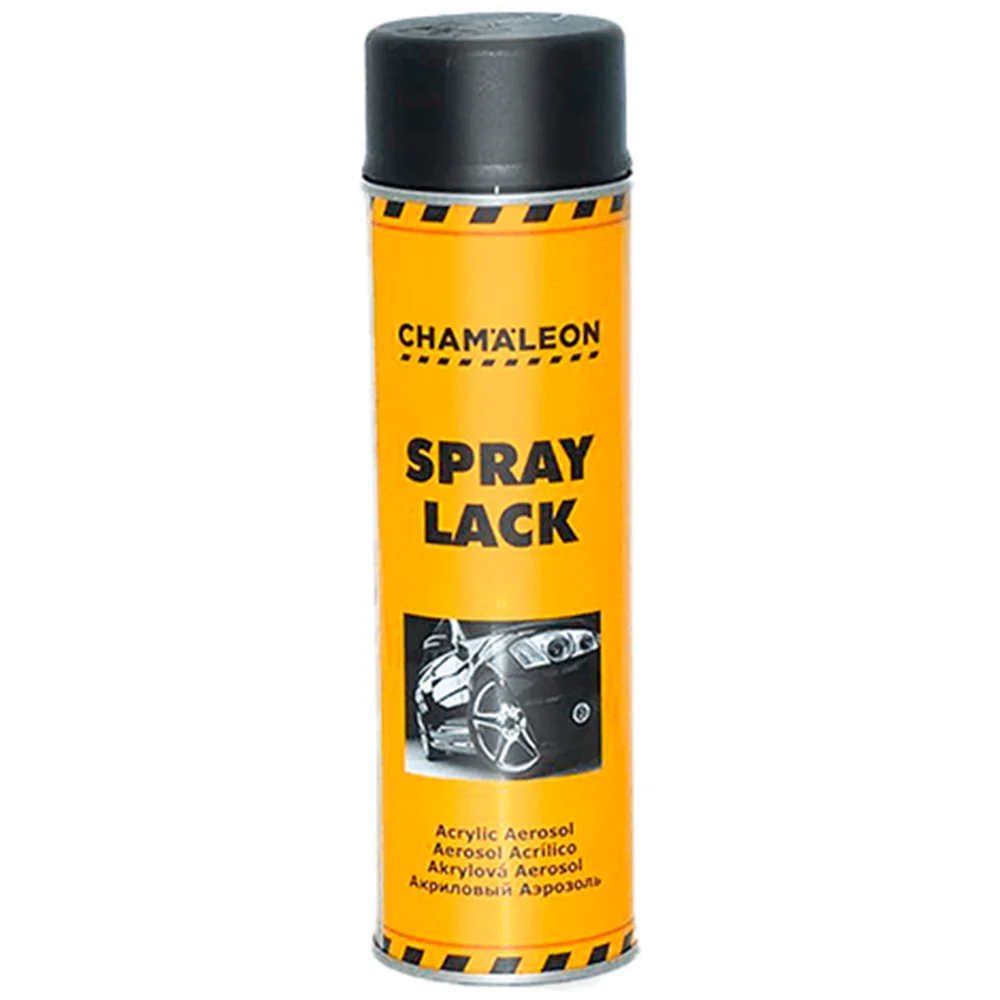 Φωτογραφία προϊόντος: CHAMALEON Chamäleon Acrylic aerosol wheel paint black matt 500ml