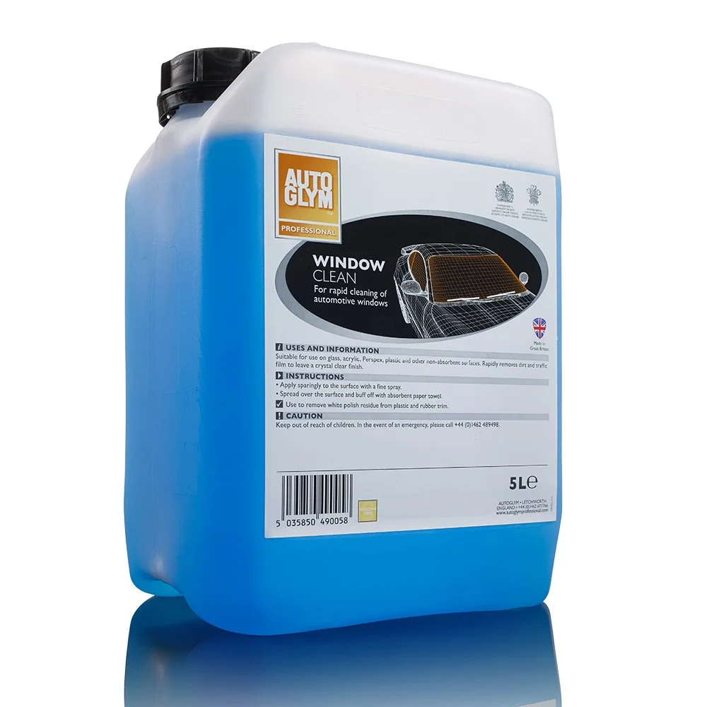 Φωτογραφία προϊόντος: AutoGlym WINDOW CLEAN – ΚΑΘΑΡΙΣΤΙΚΟ ΟΘΟΝΩΝ -MULTIMEDIA -ΤΖΑΜΙΩΝ 5L
