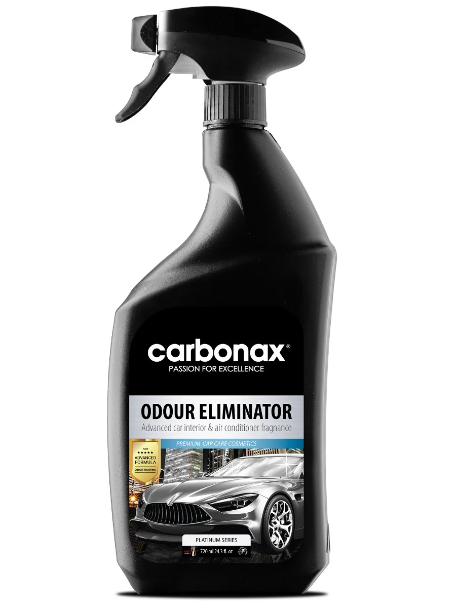 Φωτογραφία προϊόντος: CARBONAX® "Luxury Car" Odour Eliminator Σπρέι Αποσμητικό Γενικής Χρήσης 720ml