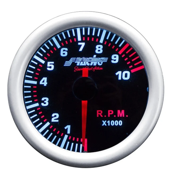 Φωτογραφία προϊόντος: Simoni Racing ΣΤΡΟΦΟΜΕΤΡΟ 0-10000rpm 52mm 2'' ΜΑΥΡΟ ΜΕ ΚΟΚΚΙΝΟ ΦΩΤΙΣΜΟ ΟΡΓ/TM/A