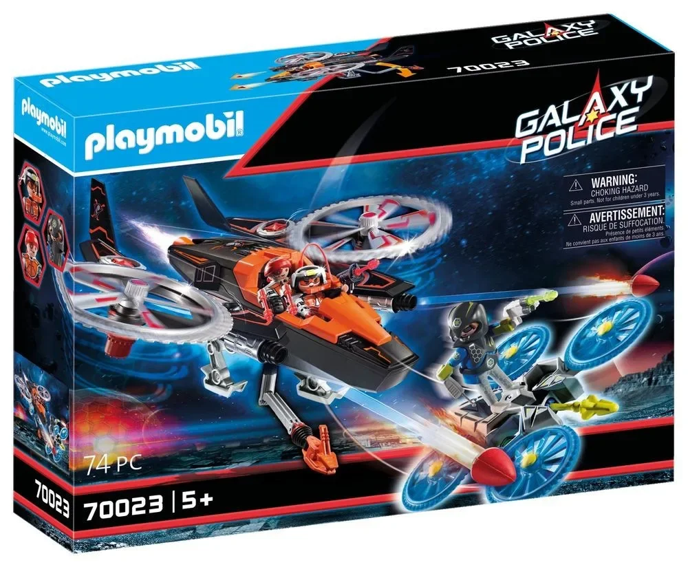 Φωτογραφία προϊόντος: PLAYMOBIL GALAXY POLICE ΕΛΙΚΟΠΤΕΡΟ GALAXY PIRATES
