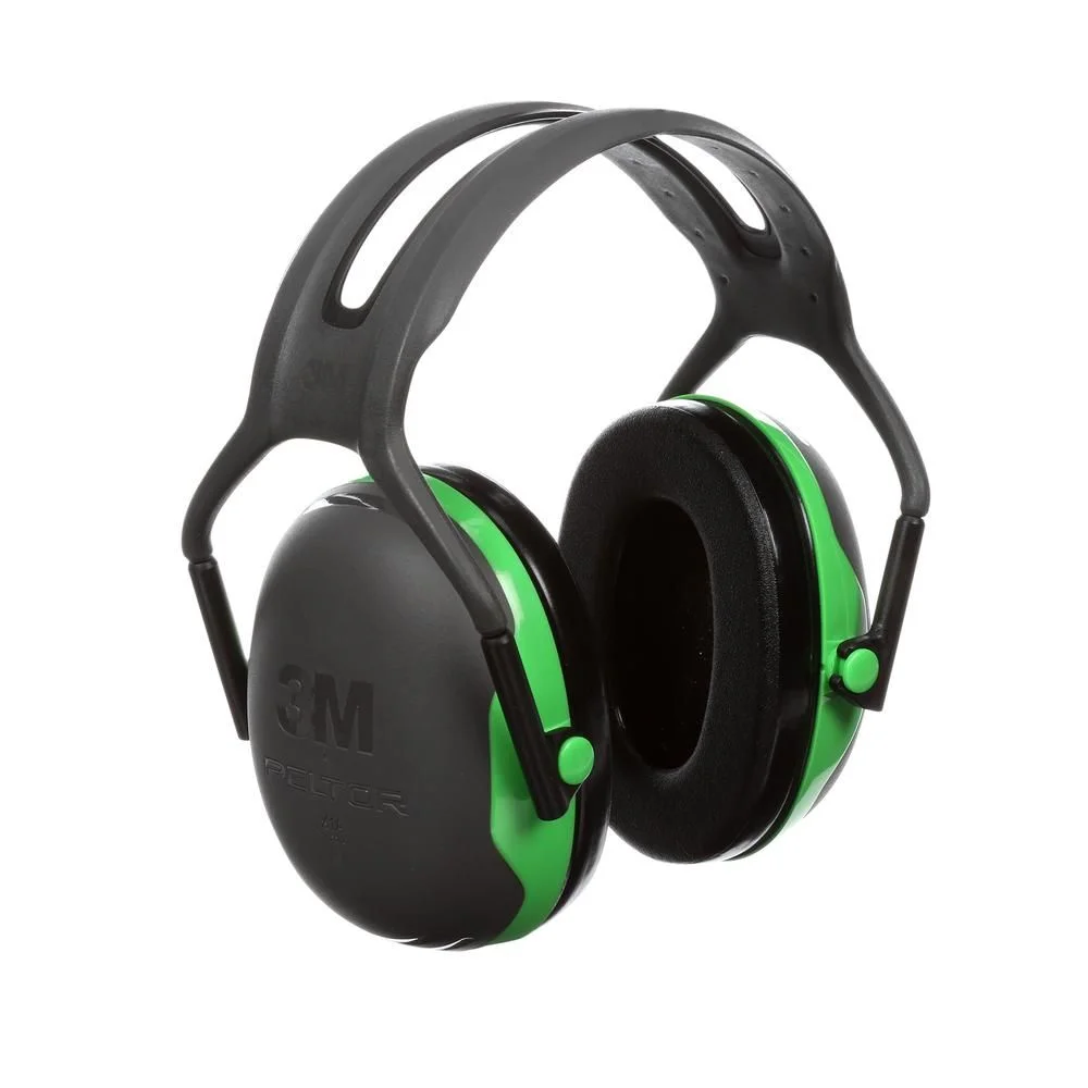 Φωτογραφία προϊόντος: 3M™ PELTOR™ Ωτοασπίδες, 27 dB, Πράσινες, Στέκα Στήριξης Κεφαλής, X1A