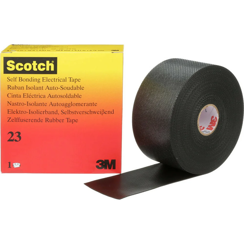 Φωτογραφία προϊόντος: 3M™ Scotch® Rubber Splicing Tape 23 19mm X 9,5m