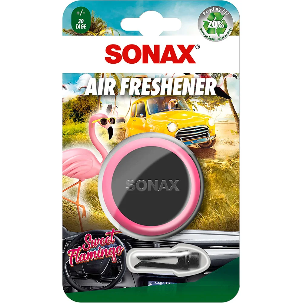 Φωτογραφία προϊόντος: SONAX Air Freshener αρωματικό αεραγωγού Sweet Flamingo 1τμχ