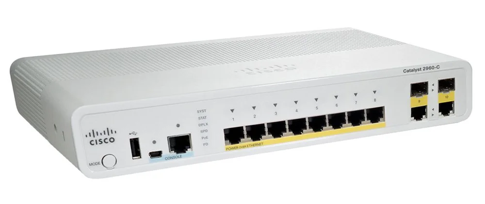 Φωτογραφία προϊόντος: CISCO used Switch WS-C2960CG-8TC-L 8x 10/100/1000 Gigabit Ethernet ports