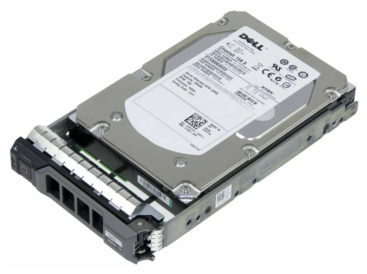 Φωτογραφία προϊόντος: DELL refurbished SAS HDD YP778, 300GB, 15K, 3.5"