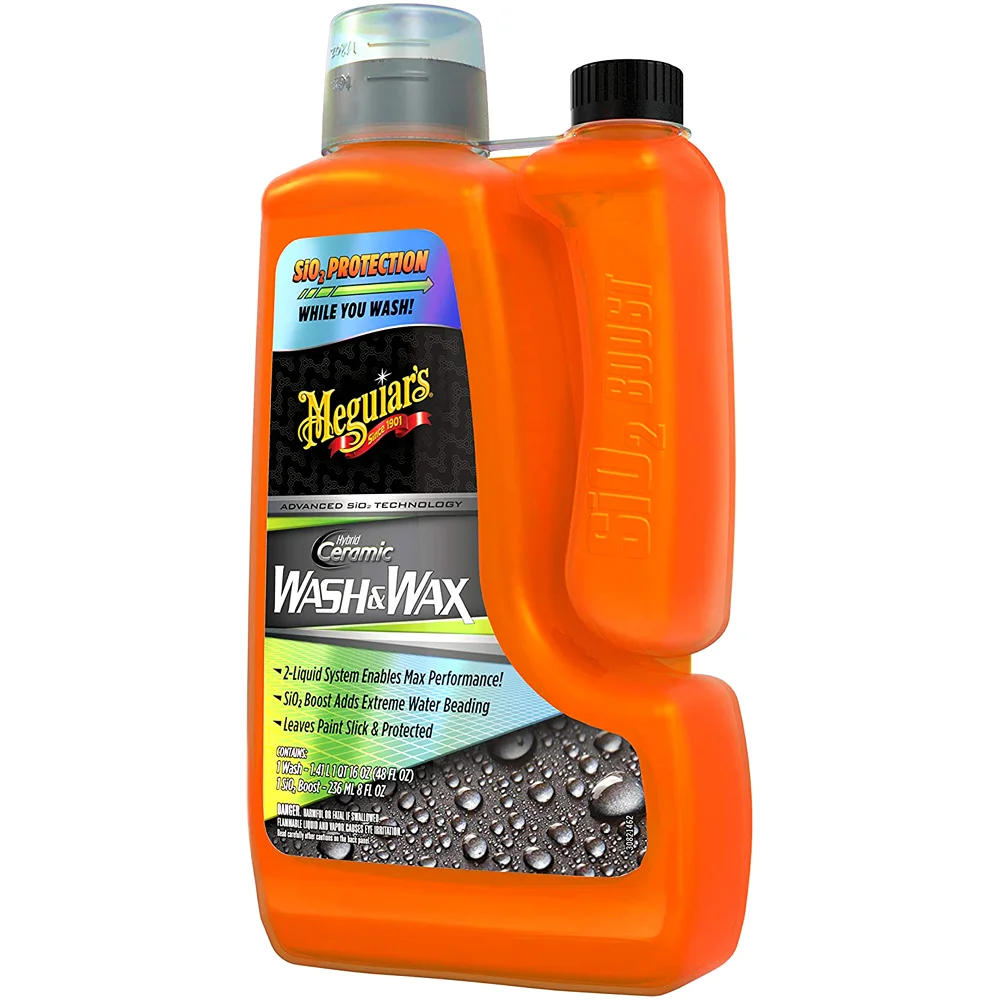 Φωτογραφία προϊόντος: MEGUIARS Meguiar's Hybrid Ceramic Wash & Wax, 1,41L Wash, 236ml SiO2 Boost