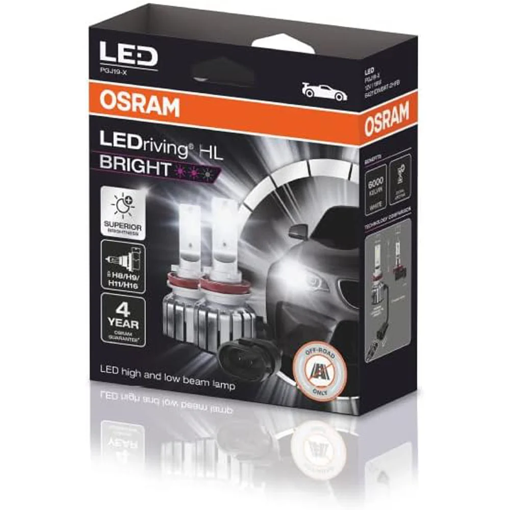 Φωτογραφία προϊόντος: OSRAM Ledriving Hl Bright H8/H11/H16/H9