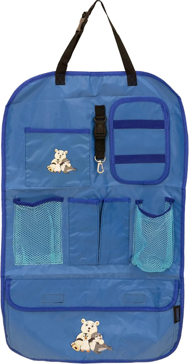 Φωτογραφία προϊόντος: Petex Θήκη Οργάνωσης Back Seat Organiser 41 x 64 cm with Logo Blue 1τμχ