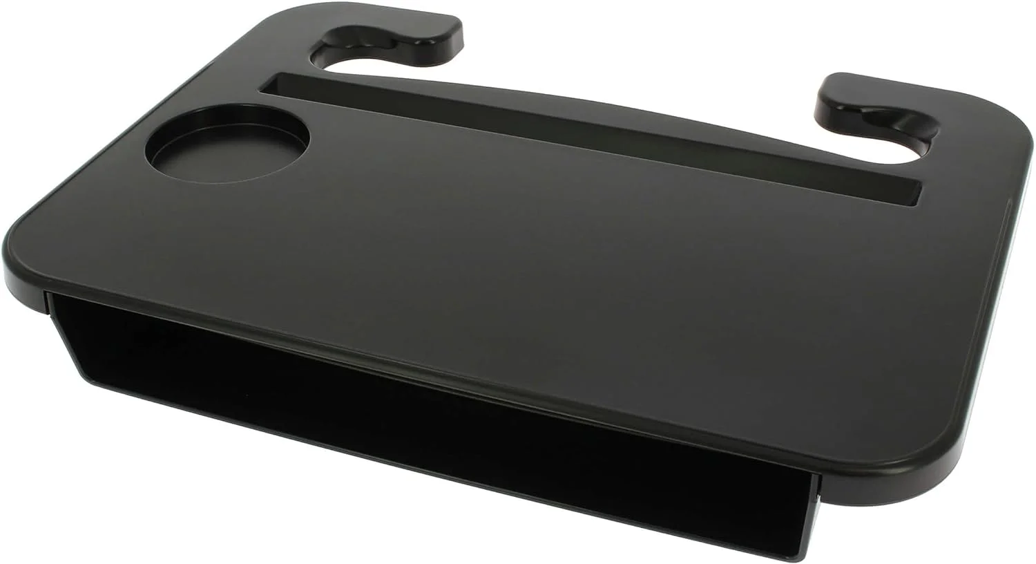 Φωτογραφία προϊόντος: SUMEX Car Tray Laptop Steering Wheel Dining Table Cup Holder Computer Organizer 1τμχ