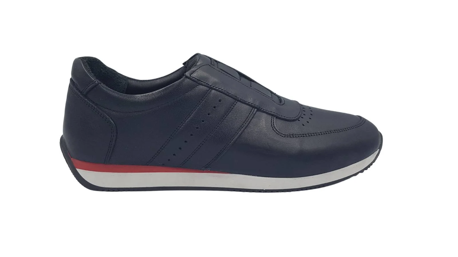 Φωτογραφία προϊόντος: Leder Shoes Ανδρικά Δερμάτινα - Β115 - Μπλέ