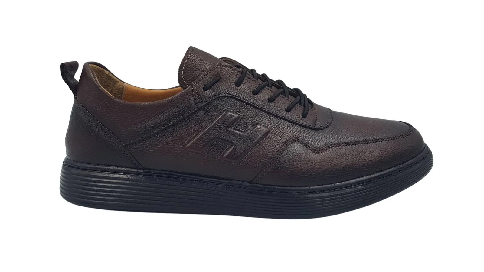 Φωτογραφία προϊόντος: Leder Shoes Ανδρικά Δερμάτινα Casual - 573 - Καφέ