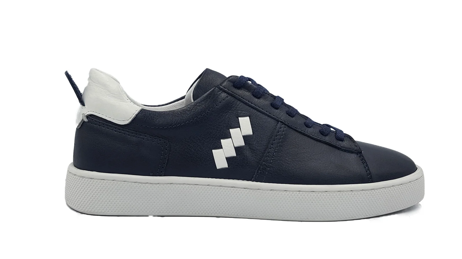 Φωτογραφία προϊόντος: Ανδρικά Δερμάτινα Sneakers – 023 – Μπλέ