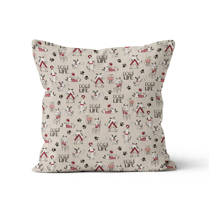Φωτογραφία προϊόντος: Beauty Home ΜΑΞΙΛΑΡΟΘΗΚΗ DOGS LIFE 40 x 40 cm