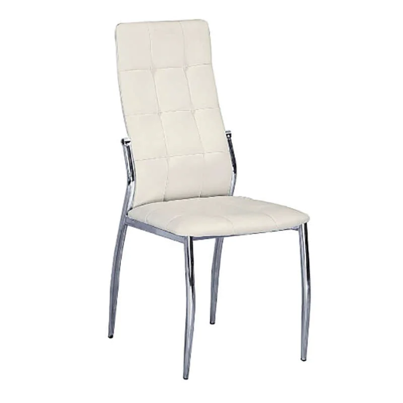 Φωτογραφία προϊόντος: Zita Plus Καρέκλα ERINA Κρεμ PU 44x55x100cm