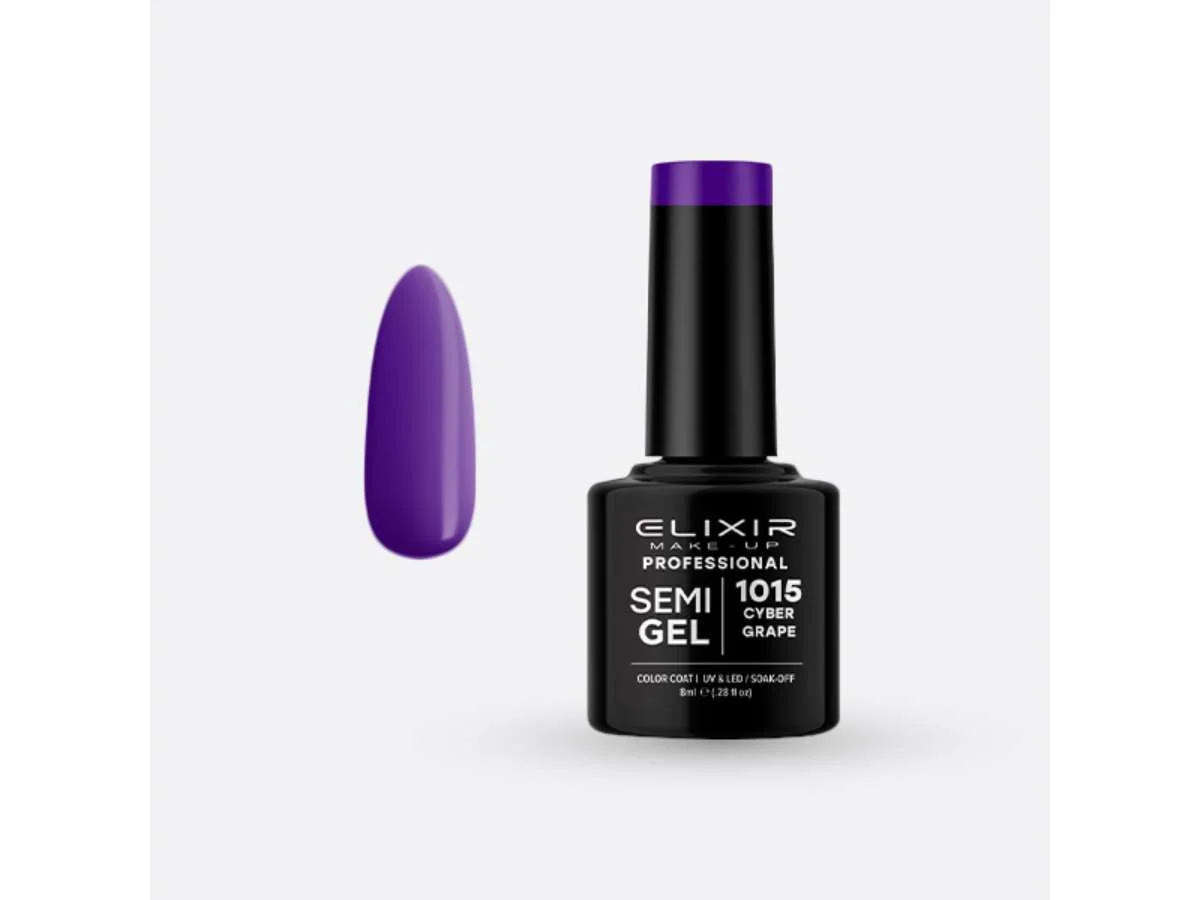 Φωτογραφία προϊόντος: Elixir Semigel Ημιμόνιμο Βερνίκι 8ml Elixir-#1015