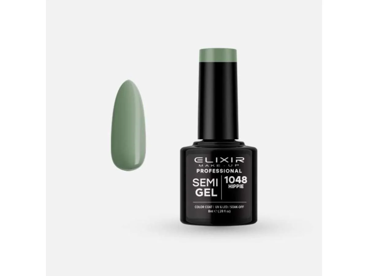 Φωτογραφία προϊόντος: Elixir Semi Gel Ημιμόνιμο Βερνίκι 8ml Elixir-#1048