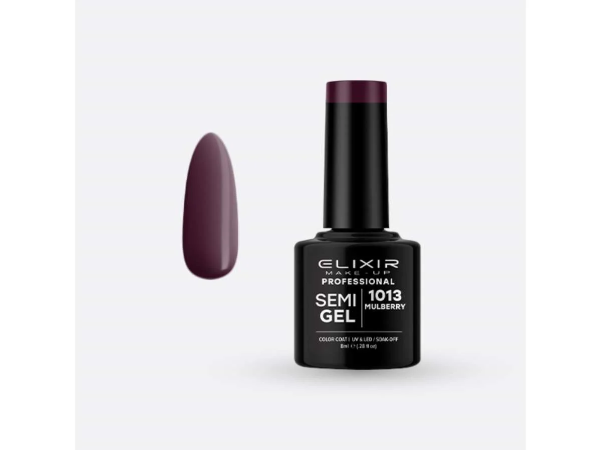 Φωτογραφία προϊόντος: Elixir Semigel Ημιμόνιμο Βερνίκι 8ml Elixir-#1013