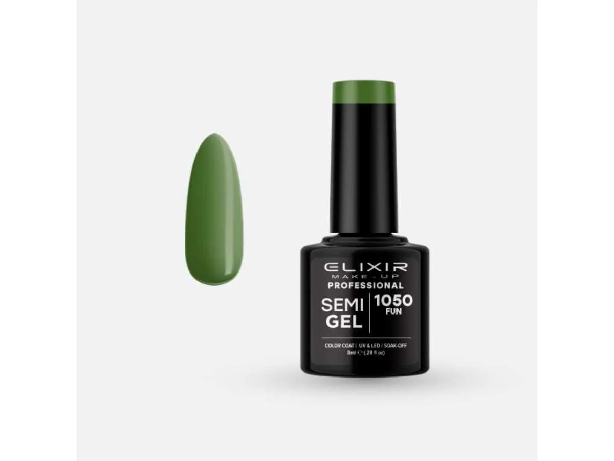 Φωτογραφία προϊόντος: Elixir Semi Gel Ημιμόνιμο Βερνίκι 8ml Elixir-#1050