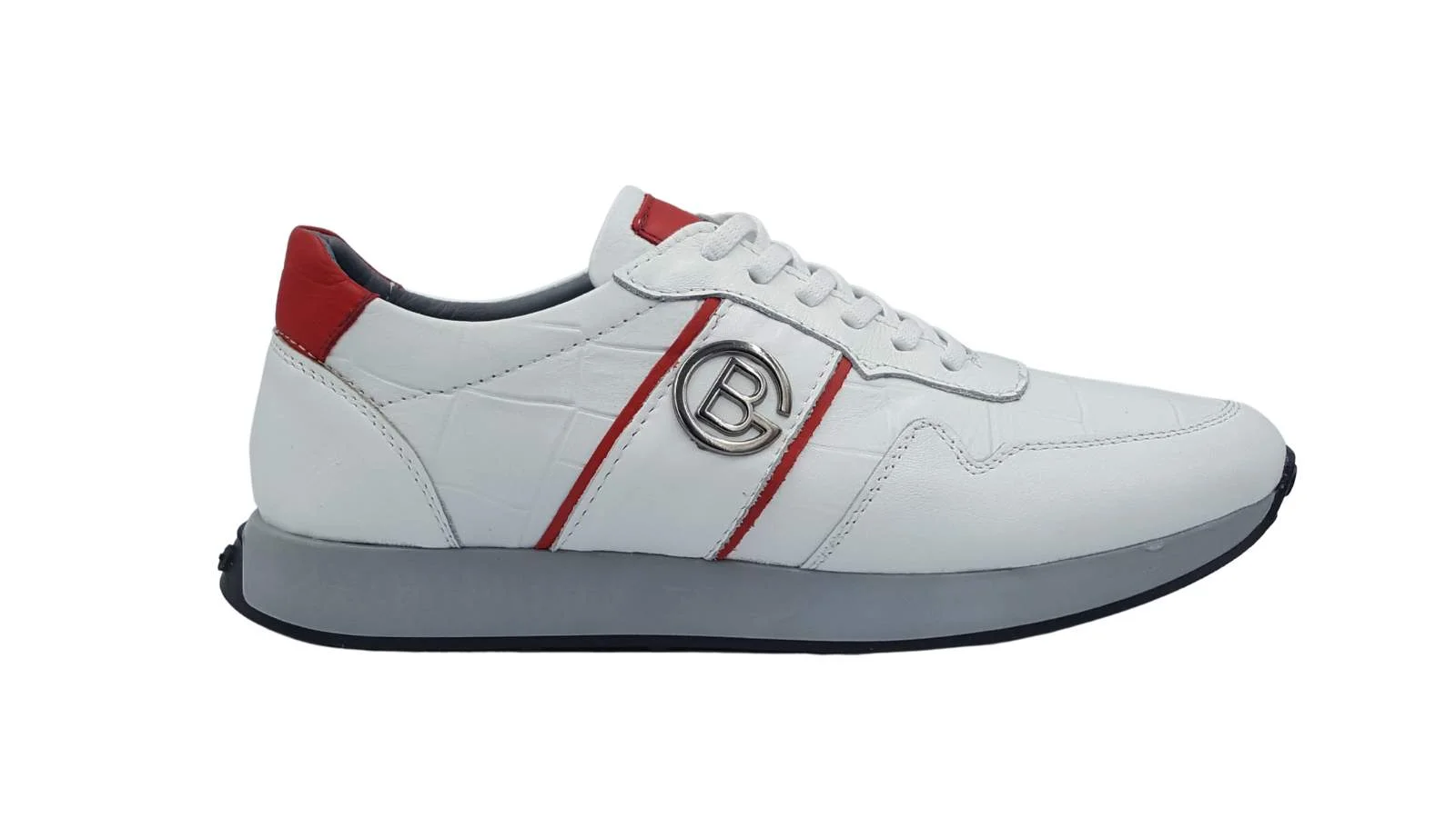 Φωτογραφία προϊόντος: Casual Δερμάτινα Sneakers - 712 - Λευκό