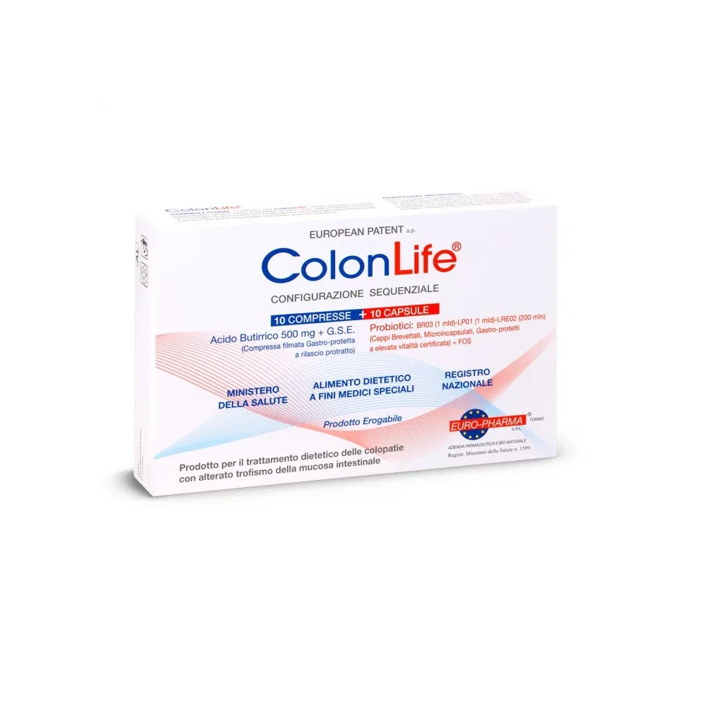 Φωτογραφία προϊόντος: Bionat ColonLife 10 δισκία & 10 κάψουλες