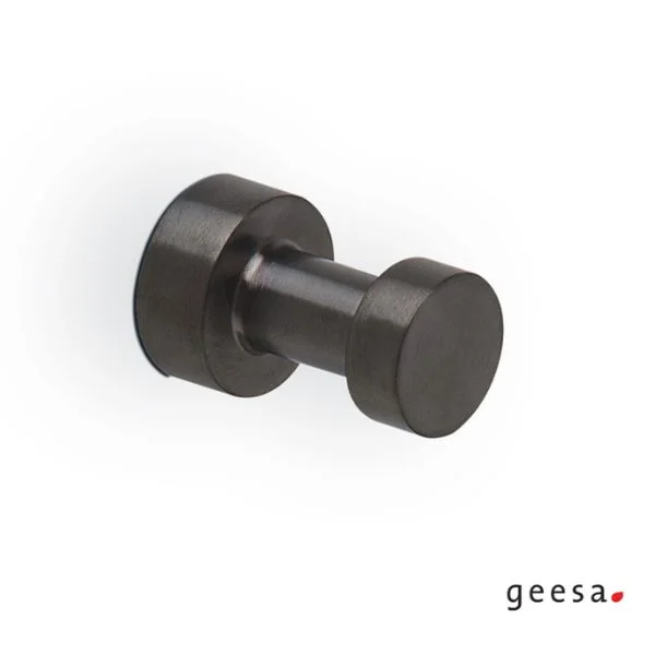 Φωτογραφία προϊόντος: Geesa Nemox Black Brushed Αγκιστρο Μονό 3εκ 6513-410