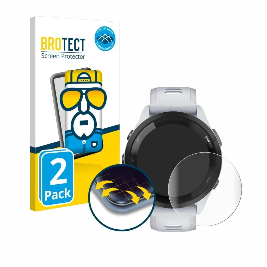 Φωτογραφία προϊόντος: GR Brotect Screen Protector Flex for Garmin Forerunner 265 (2 Pack) έως 24 άτοκες δόσεις
