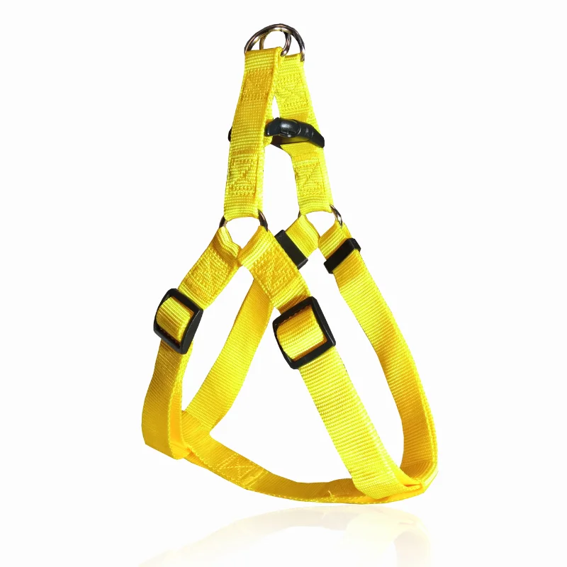Φωτογραφία προϊόντος: Pet Interest Dog Harness A Plain-Σαμαράκι Σκύλου Κίτρινο || Medium 20mm x 40-60cm