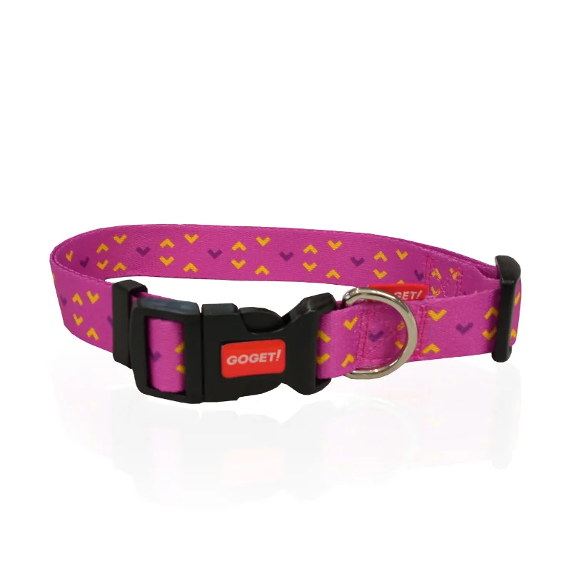 Φωτογραφία προϊόντος: Go Get Pet Interest Κολάρο Plastic Buckle Rosa || Medium
