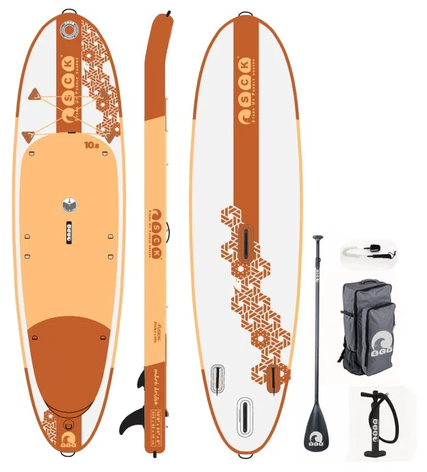 Φωτογραφία προϊόντος: Φουσκωτή σανίδα SUP/Windsurf Mare Arioso 10'8" πακέτο Sepia SCK