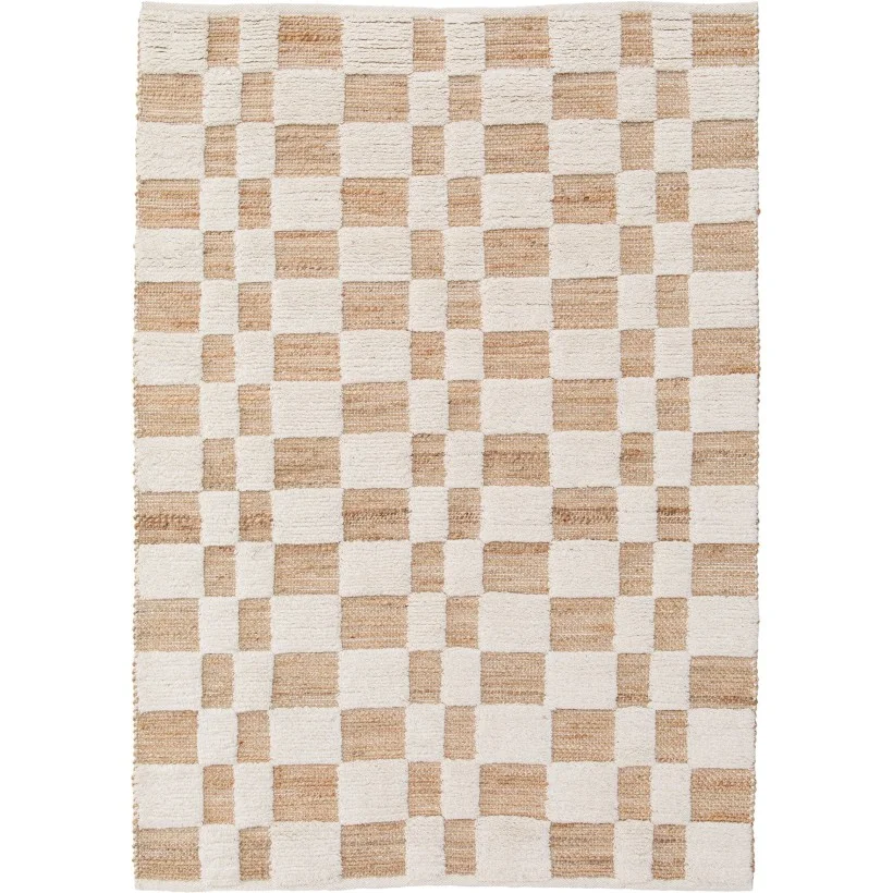 Φωτογραφία προϊόντος: ΧΑΛΙ VIVARAISE MILENA NEIGE 160X230 50%ΓΙΟΥΤΑ 40%ΜΑΛΛΙ 10% ΒΑΜΒΑΚΙ
