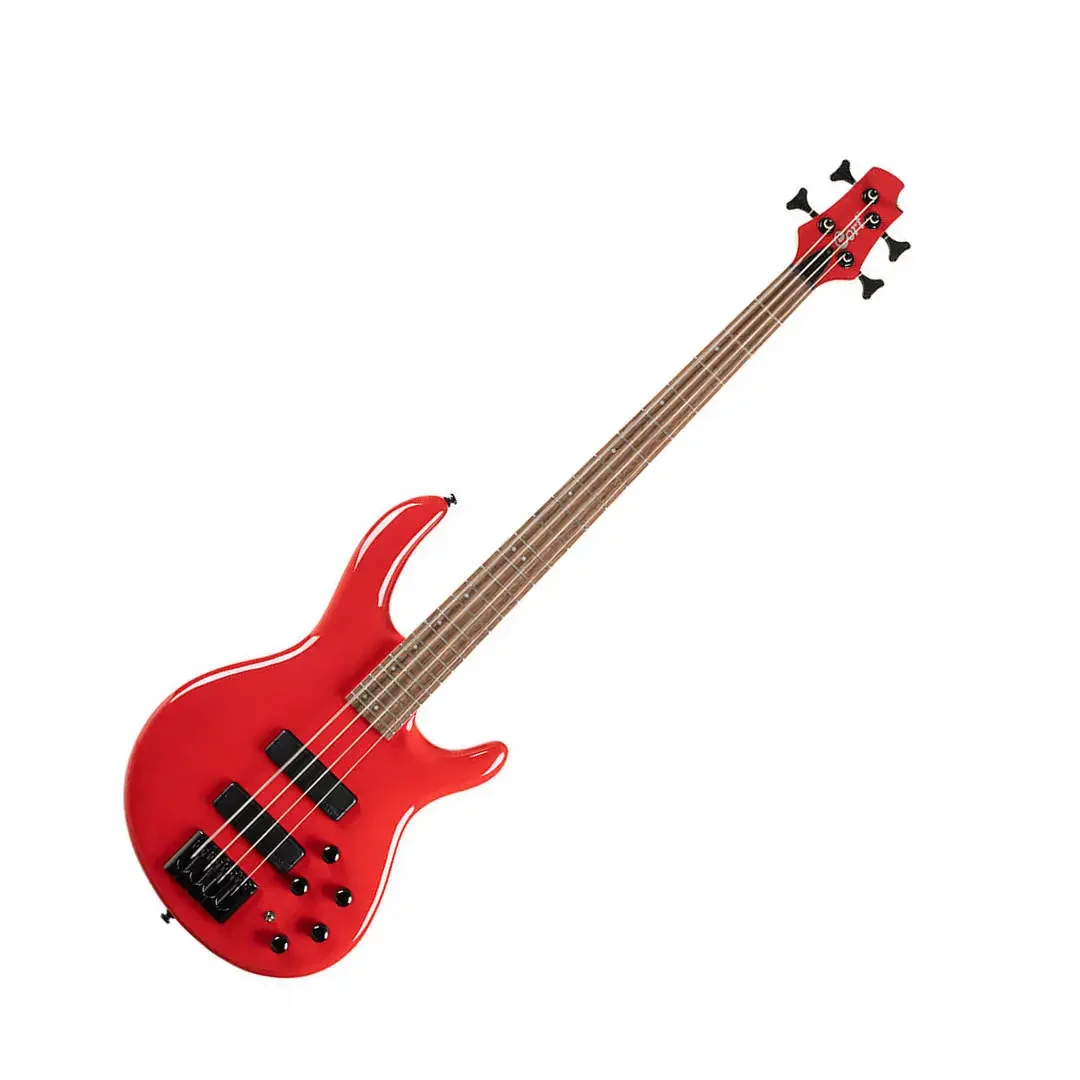 Φωτογραφία προϊόντος: Cort C4 Deluxe Artisan Ηλεκτρικό Μπάσο Candy Red