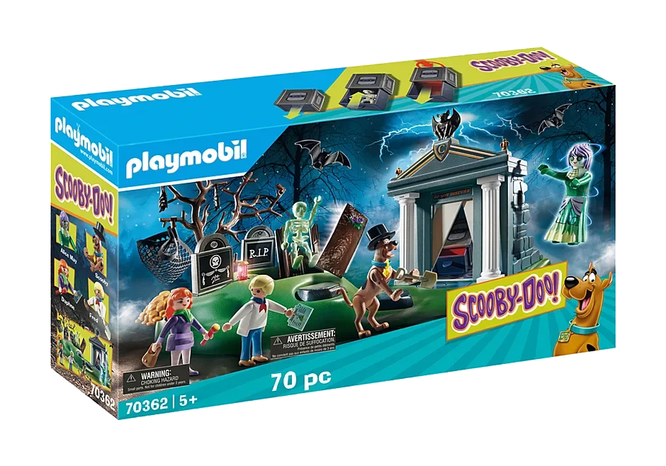 Φωτογραφία προϊόντος: PLAYMOBIL SCOOBY-DOO ΠΕΡΙΠΕΤΕΙΑ ΣΤΟ ΝΕΚΡΟΤΑΦΕΙΟ