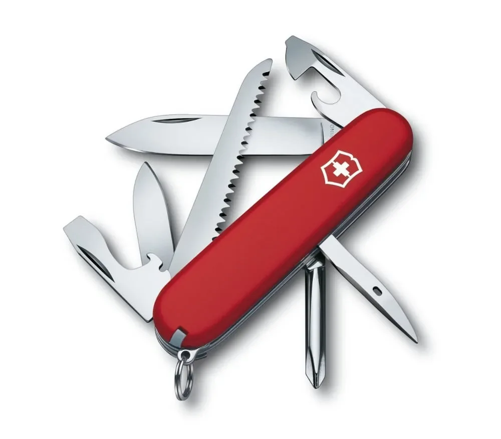 Φωτογραφία προϊόντος: GR Victorinox Multitool Hiker Red έως 12 άτοκες δόσεις ή 24 δόσεις