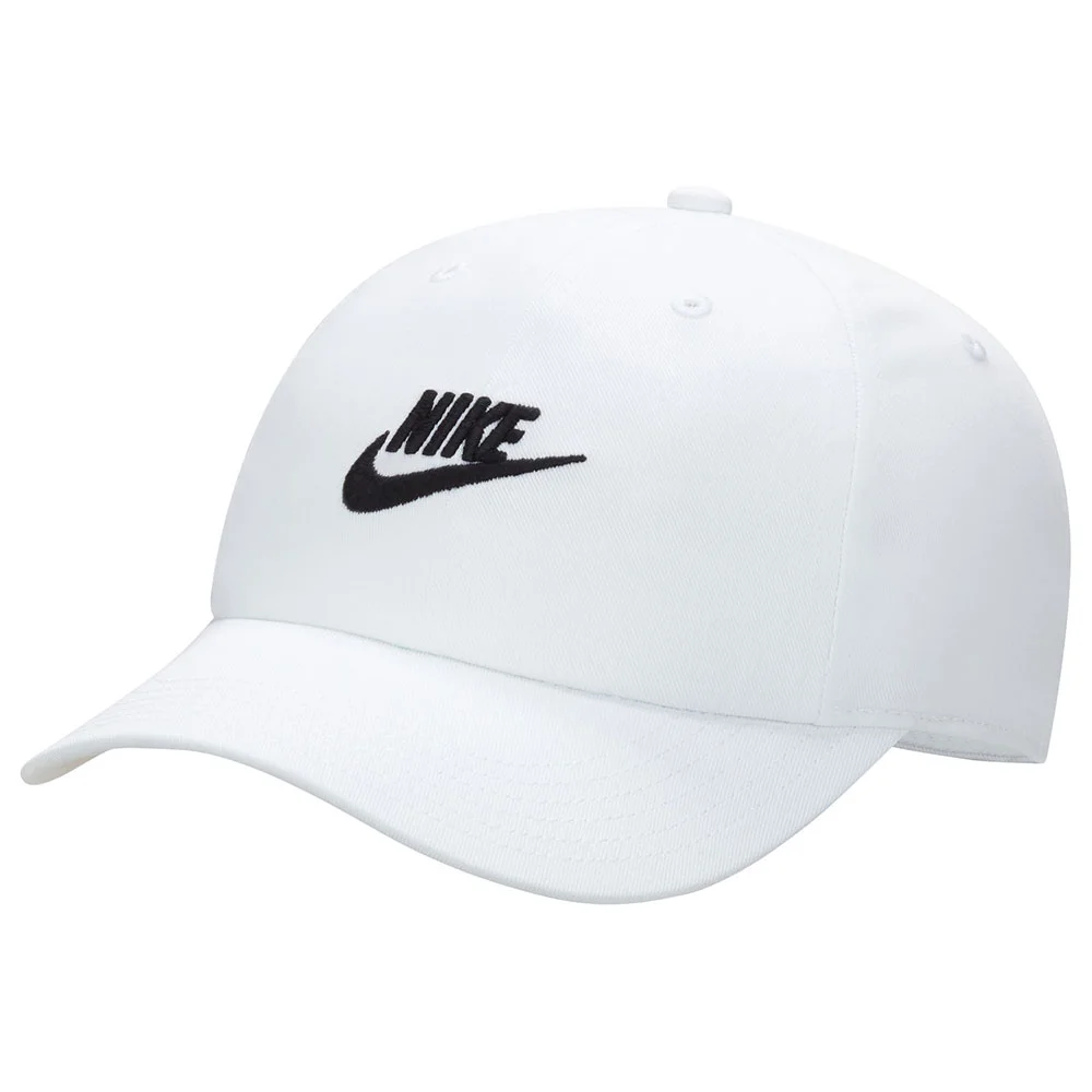 Φωτογραφία προϊόντος: FB5063-100 - NIKE KIDS CLUB INSTRUCTURED FUTURA WASH CAP WHITE / BLACK Color